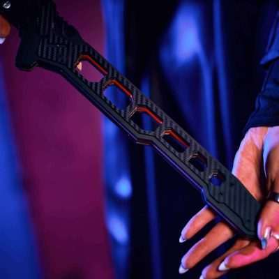 Phantom Orange LED Katana Cyberpunk 2077 Prop Replica - Greencade