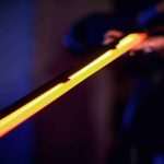 Phantom Orange LED Katana Cyberpunk 2077 Prop Replica - Greencade