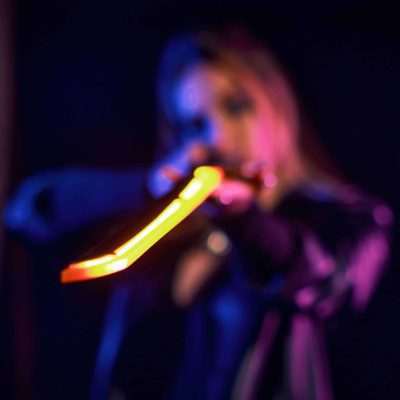 Phantom Orange LED Katana Cyberpunk 2077 Prop Replica - Greencade