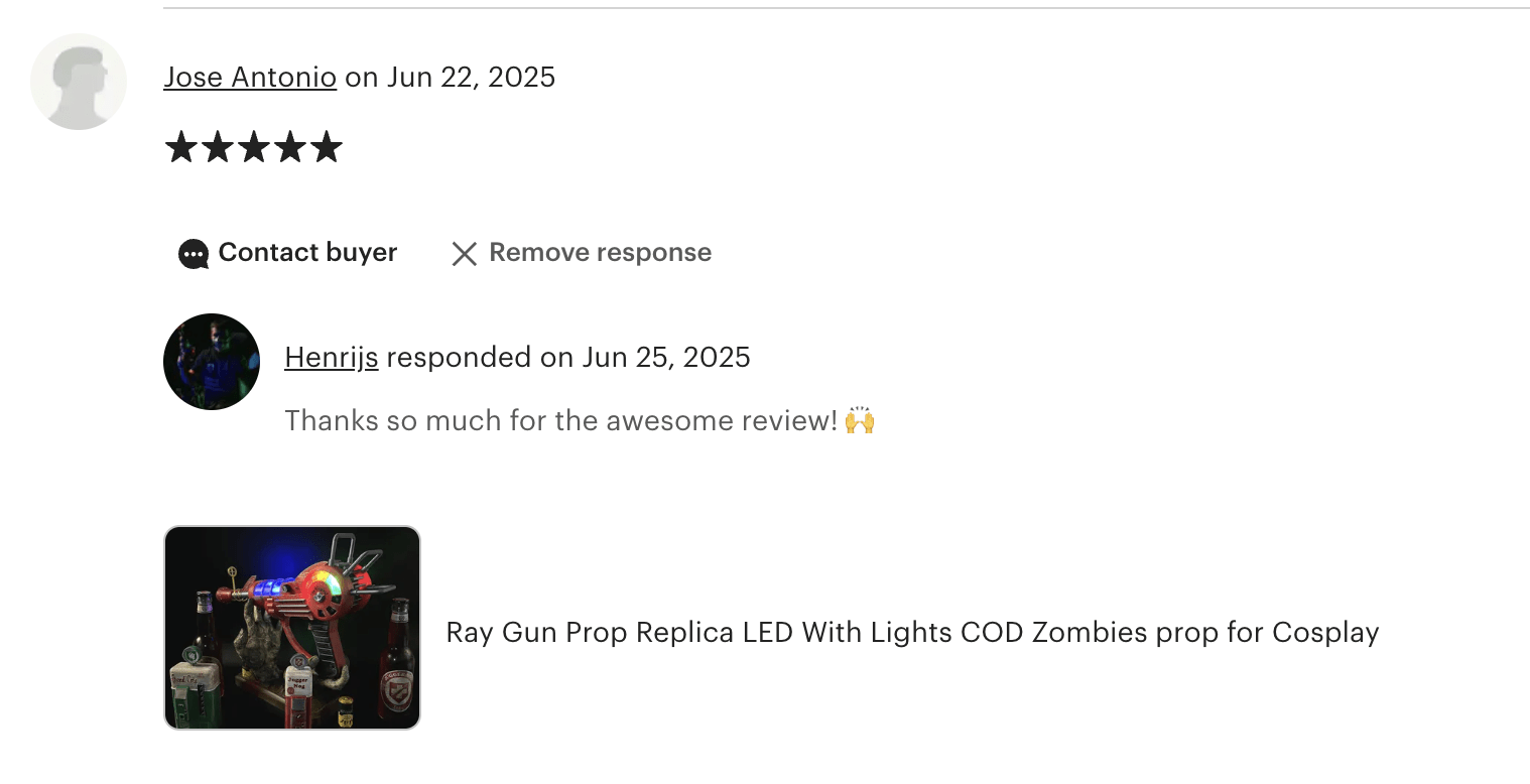 Greencade Reviews - Greencade Props & Replicas