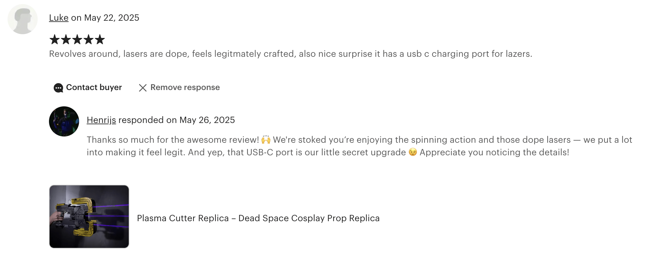 Greencade Reviews - Greencade Props & Replicas