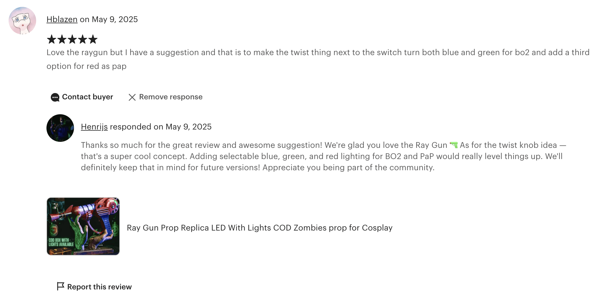 Greencade Reviews - Greencade Props & Replicas