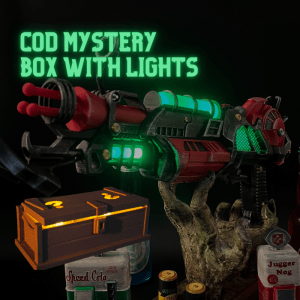Mystery Box with lights Call of Duty Zombies Replica Prop - Greencade