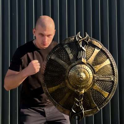 Guardian Shield God of War Replica Prop - Greencade