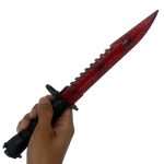 M9 Bayonet Crimson Web CSGO Props Replica Art - Greencade