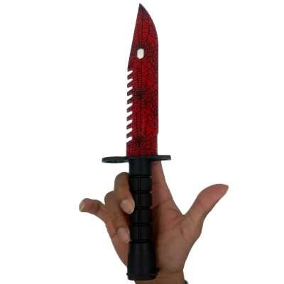 M9 Bayonet Crimson Web CSGO Props Replica Art - Greencade