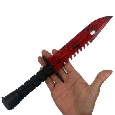 M9 Bayonet Crimson Web CSGO Props Replica Art - Greencade