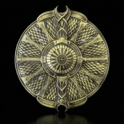 Guardian Shield God of War Replica Prop Greencade