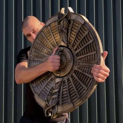Guardian Shield God of War Replica Prop - Greencade