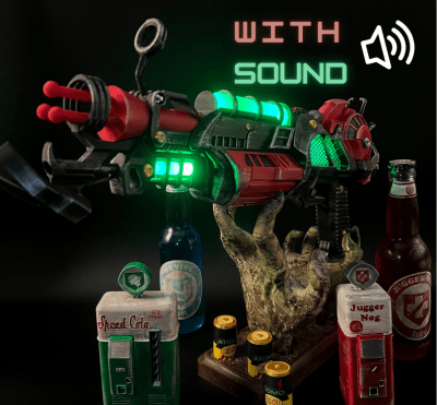 Raygun Mark 2 Replica LED with Sound Call of Duty Replica Raygun Prop - Greencade