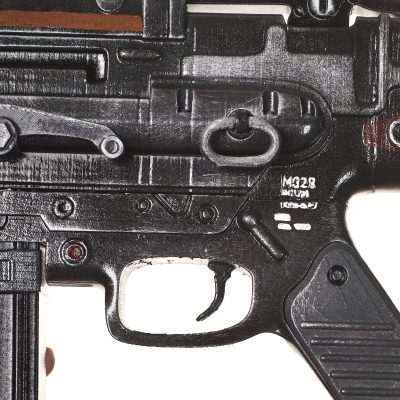 Assault Rifle 1960 Replica Prop – Volfenstein Cosplay Greencade