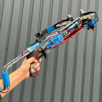 PK Crossbow Replica Prop Dying Light 2 Cosplay Greencade