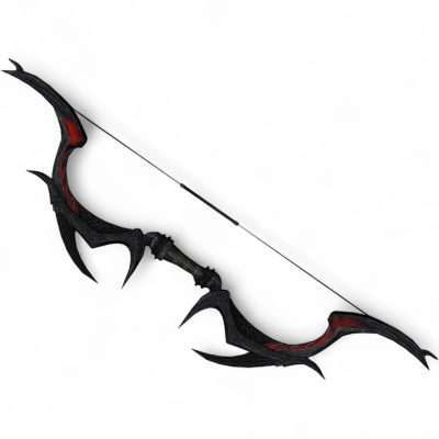 Daedric Bow Replica Prop – Skyrim cosplay greencade
