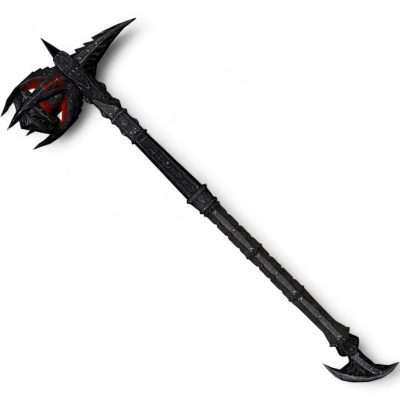Daedric Warhammer Replica Prop – Skyrim cosplay greencade