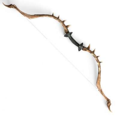 Dragonbone Bow Replica Prop – Skyrim cosplay greencade