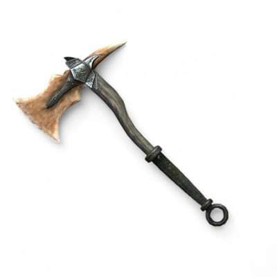 Dragonbone War Axe Replica Prop – Skyrim cosplay greencade