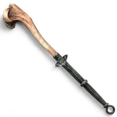 Dragonbone Warhammer Replica Prop – Skyrim cosplay greencade