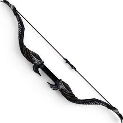 Ebony Bow Replica Prop – Skyrim cosplay greencade