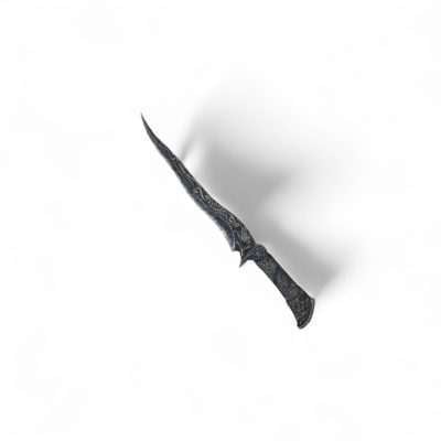 Ebony Dagger Replica Prop – Skyrim cosplay greencade