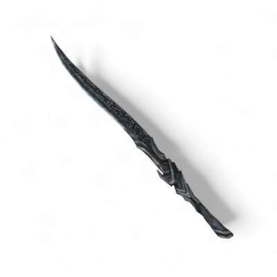 Ebony Sword Replica Prop – Skyrim cosplay greencade