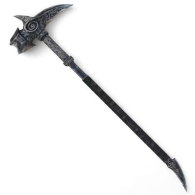 Ebony Warhammer Replica Prop – Skyrim cosplay greencade