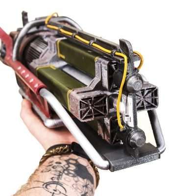 Gatling Laser Replica Prop Fallout 4 Cosplay Greencade