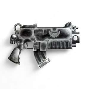 Imperial Boltgun Replica Prop – Warhammer 40K cosplay greencade