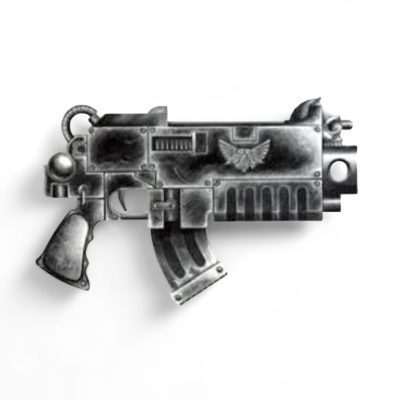 Imperial Boltgun Replica Prop – Warhammer 40K cosplay greencade