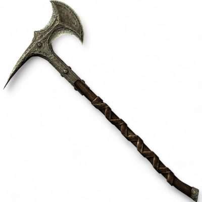 Iron Battleaxe Replica Prop – Skyrim cosplay greencade