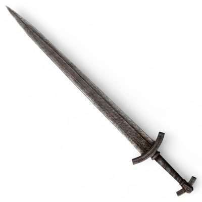 Iron Sword Replica Prop – Skyrim cosplay greencade