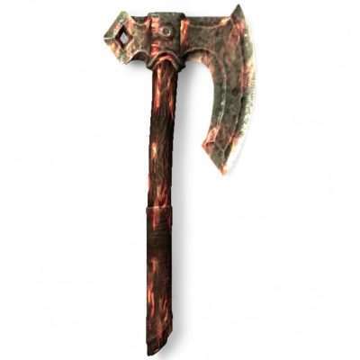 Iron War Axe Replica Prop – Skyrim cosplay greencade