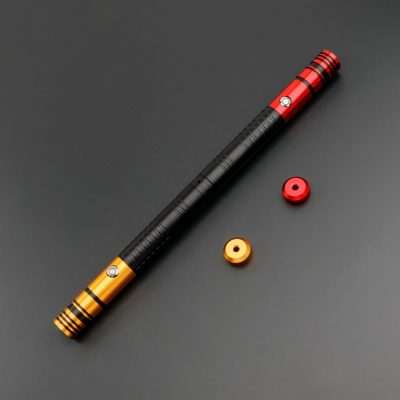 The Void Fang Lightsaber Interactive Swing Motion Heavy Dueling Double Bladed Star Wars Cosplay Greencade
