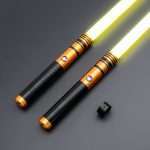 The Void Fang Lightsaber Interactive Swing Motion Heavy Dueling Double Bladed Star Wars Cosplay Greencade