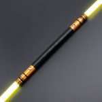 The Void Fang Lightsaber Interactive Swing Motion Heavy Dueling Double Bladed Star Wars Cosplay Greencade
