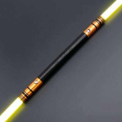 The Void Fang Lightsaber Interactive Swing Motion Heavy Dueling Double Bladed Star Wars Cosplay Greencade