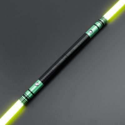 The Void Fang Lightsaber Interactive Swing Motion Heavy Dueling Double Bladed Star Wars Cosplay Greencade