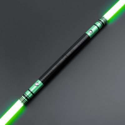 The Void Fang Lightsaber Interactive Swing Motion Heavy Dueling Double Bladed Star Wars Cosplay Greencade