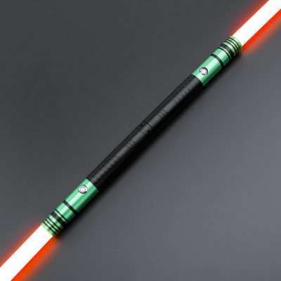 The Void Fang Lightsaber Interactive Swing Motion Heavy Dueling Double Bladed Star Wars Cosplay Greencade