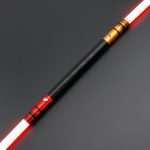 The Void Fang Lightsaber Interactive Swing Motion Heavy Dueling Double Bladed Star Wars Cosplay Greencade