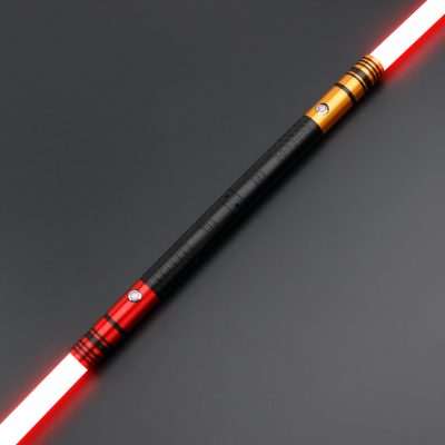 The Void Fang Lightsaber Interactive Swing Motion Heavy Dueling Double Bladed Star Wars Cosplay Greencade