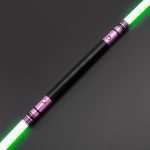 The Void Fang Lightsaber Interactive Swing Motion Heavy Dueling Double Bladed Star Wars Cosplay Greencade