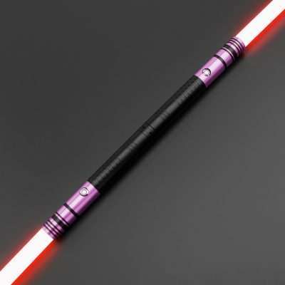 The Void Fang Lightsaber Interactive Swing Motion Heavy Dueling Double Bladed Star Wars Cosplay Greencade