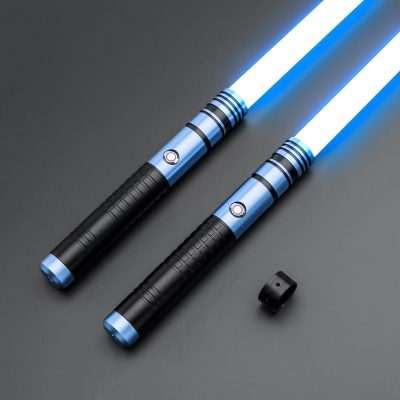 The Void Fang Lightsaber Interactive Swing Motion Heavy Dueling Double Bladed Star Wars Cosplay Greencade