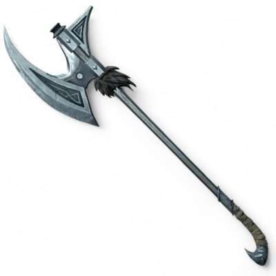 Nordic Battleaxe Replica Prop – Skyrim cosplay Greencade