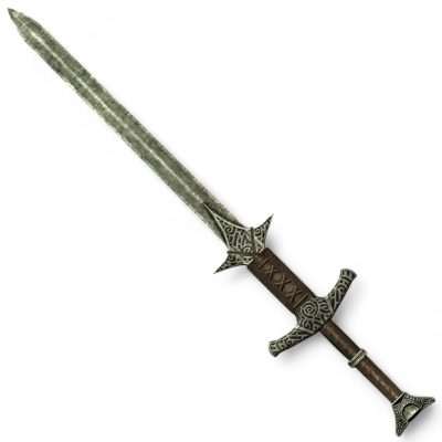 Nordic Greatsword Replica Prop – Skyrim cosplay Greencade