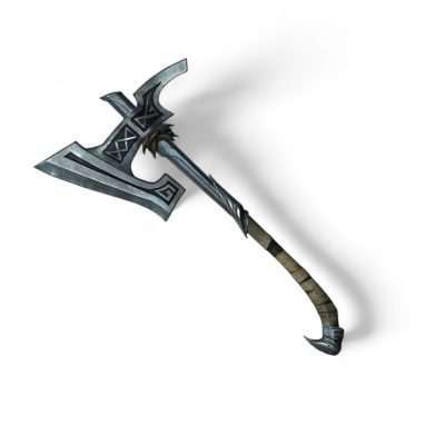 Nordic War Axe Replica Prop – Skyrim cosplay greencade