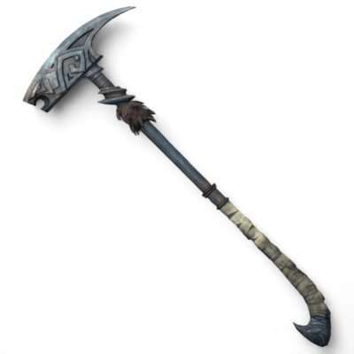 Nordic Warhammer Replica Prop – Skyrim Cosplay Greencade
