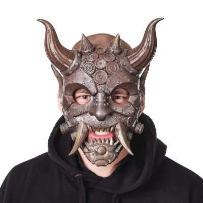 Oni-stempunk-mask-replica-prop-cosplay-greencade-