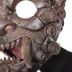 Steampunk Oni Mask Replica Prop Cosplay Greencade