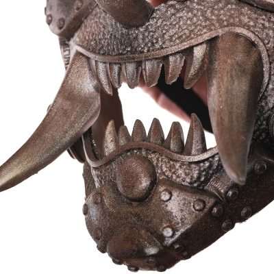 Steampunk Oni Mask Replica Prop Cosplay Greencade